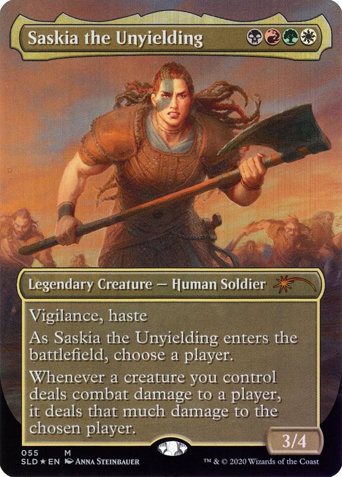 Saskia the Unyielding [Secret Lair Drop Series] | Boutique FDB TCG