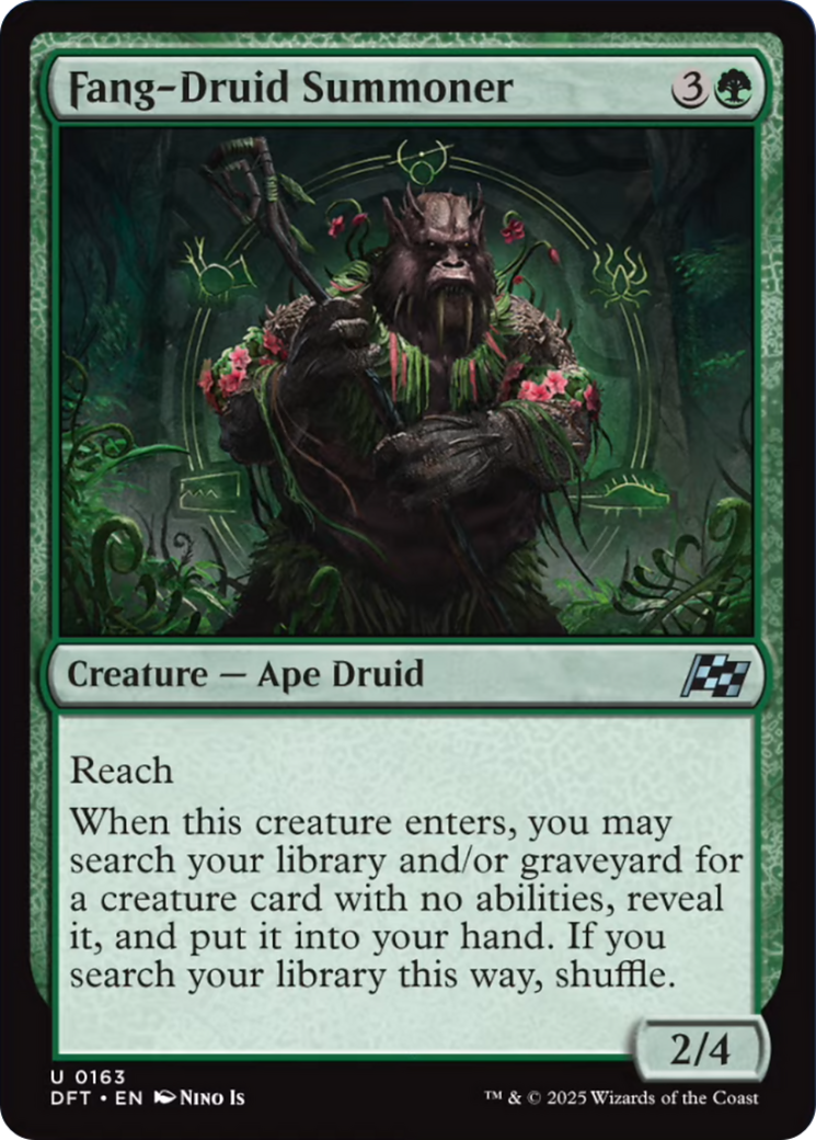 Fang-Druid Summoner [Aetherdrift] | Boutique FDB TCG