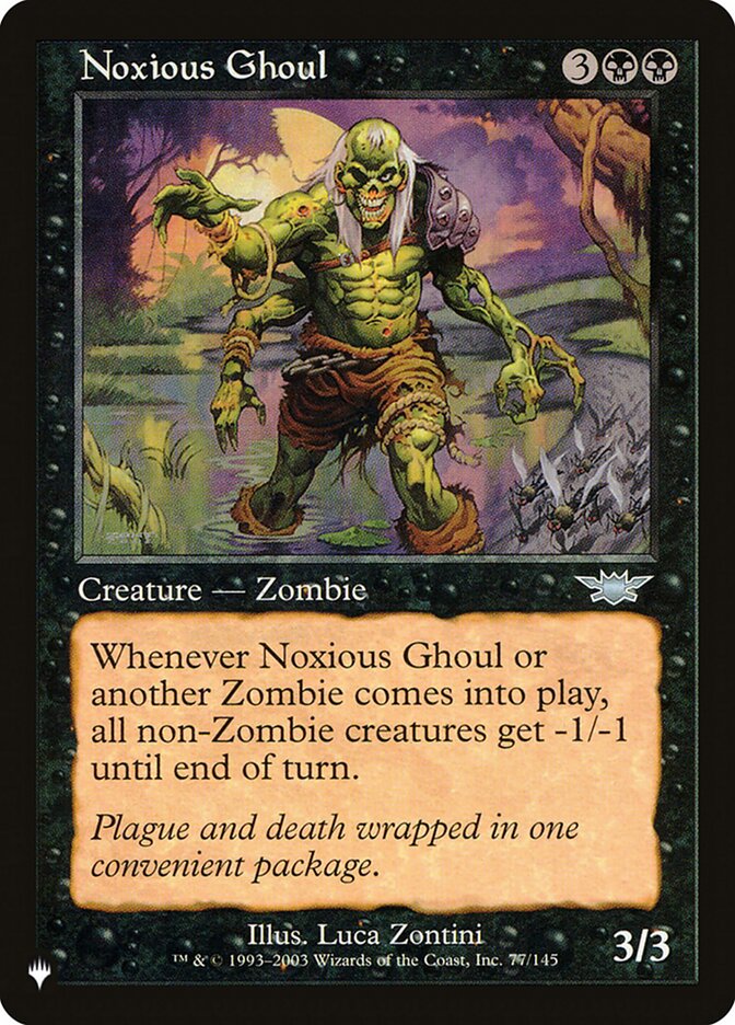 Noxious Ghoul [The List] | Boutique FDB TCG