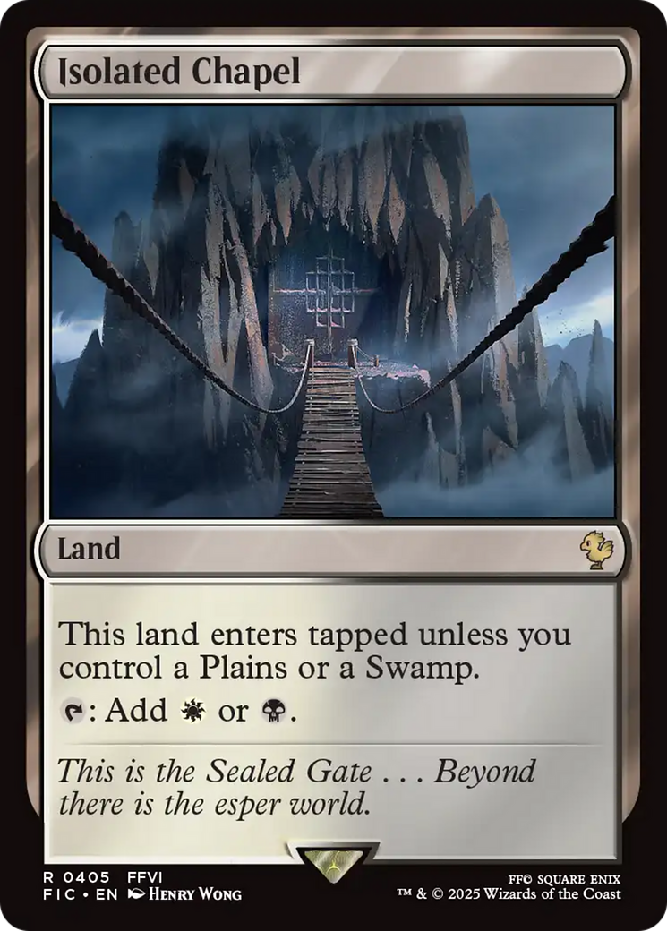 Isolated Chapel [FINAL FANTASY Commander] | Boutique FDB TCG