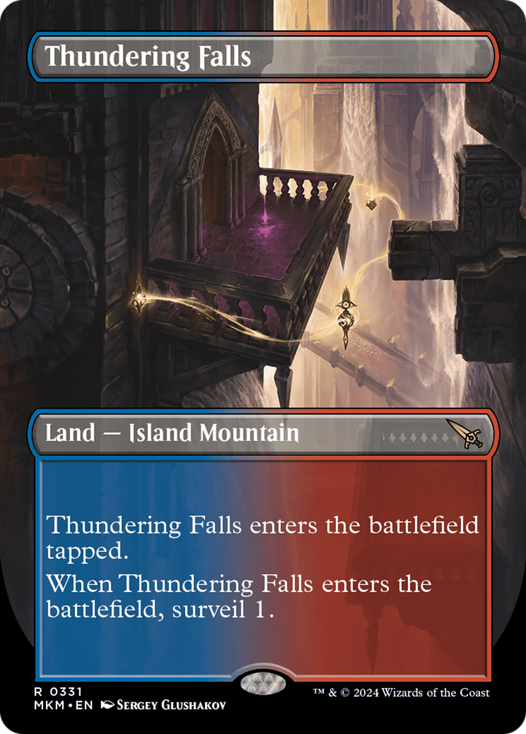 Thundering Falls (Borderless) [Murders at Karlov Manor] | Boutique FDB TCG