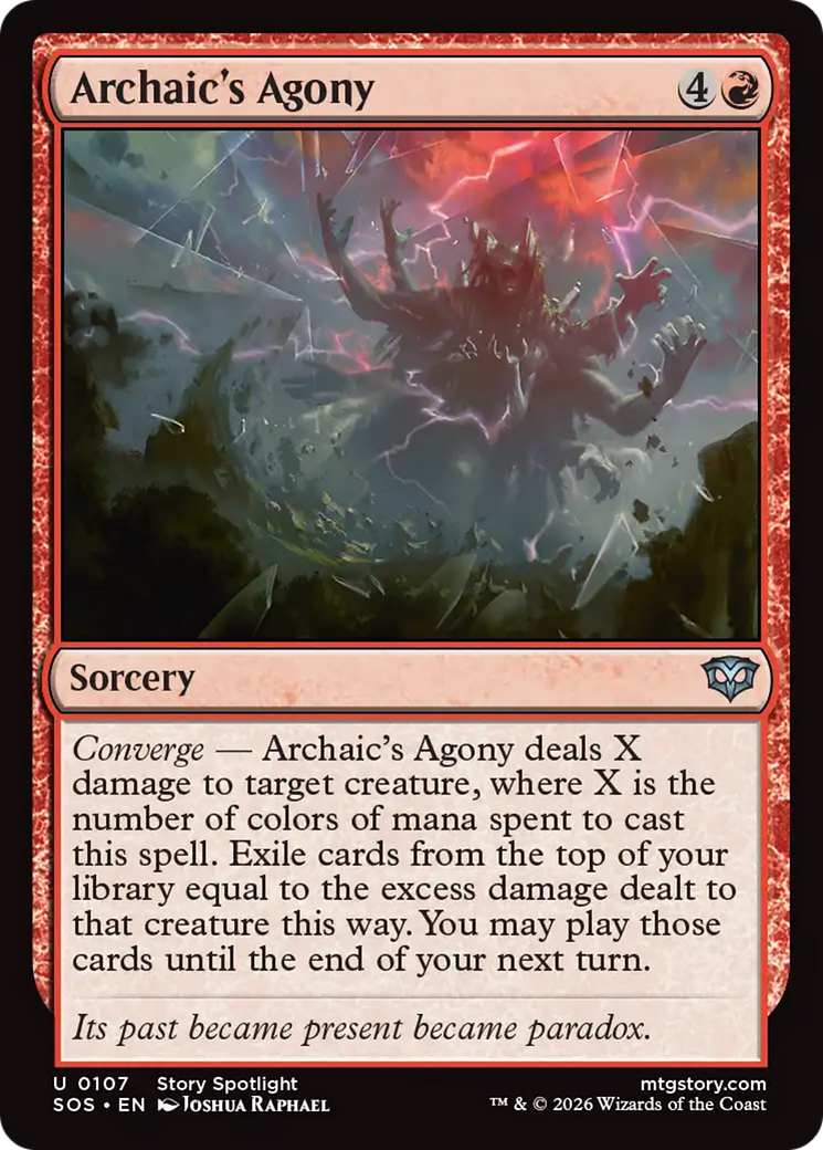Archaic's Agony [Secrets of Strixhaven] | Boutique FDB TCG
