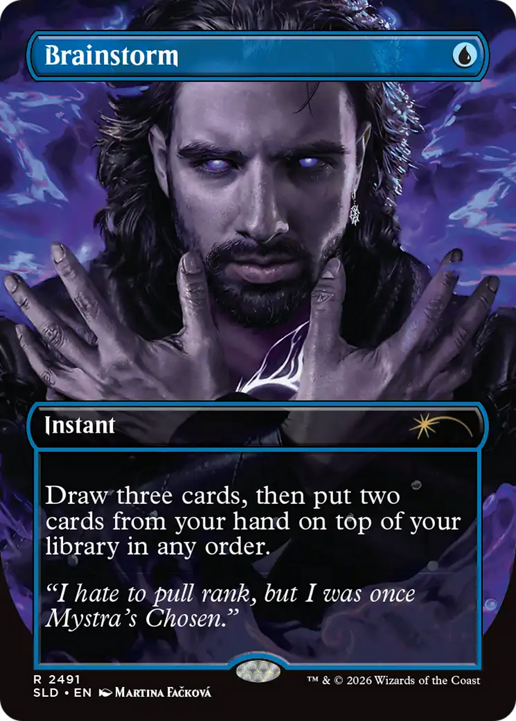Brainstorm (2491) [Secret Lair Drop Series] | Boutique FDB TCG