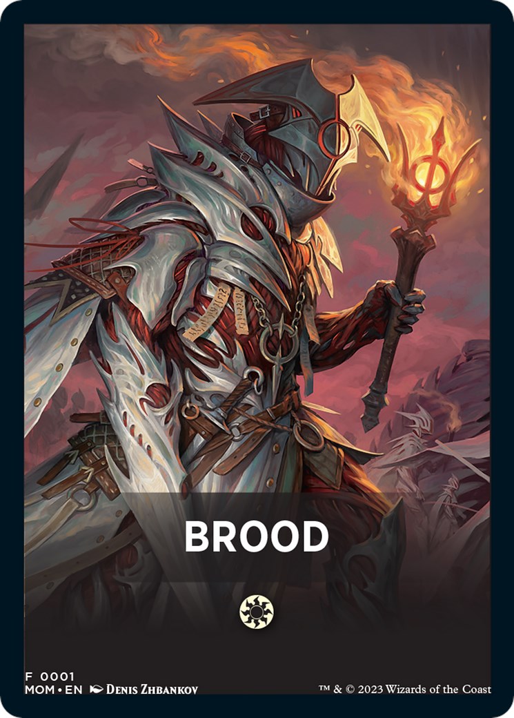 Brood Theme Card [March of the Machine Tokens] | Boutique FDB TCG