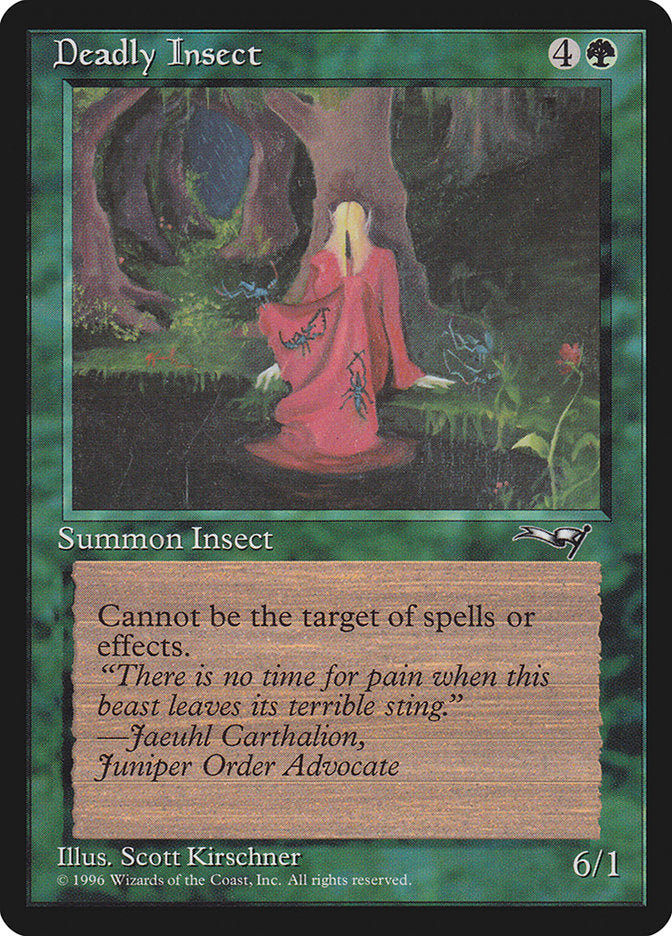 Deadly Insect (Pond) [Alliances] | Boutique FDB TCG