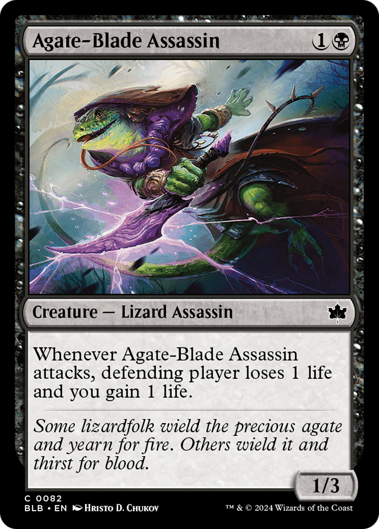 Agate-Blade Assassin [Bloomburrow] | Boutique FDB TCG