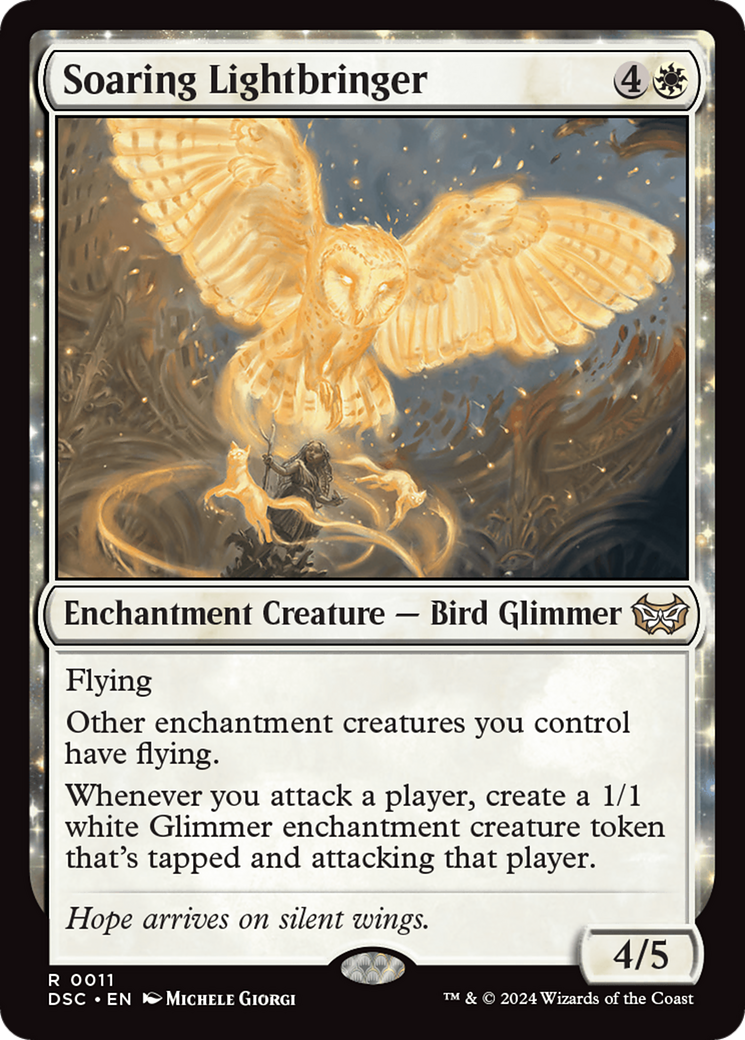 Soaring Lightbringer [Duskmourn: House of Horror Commander] | Boutique FDB TCG