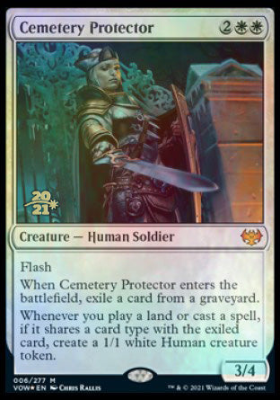 Cemetery Protector [Innistrad: Crimson Vow Prerelease Promos] | Boutique FDB TCG