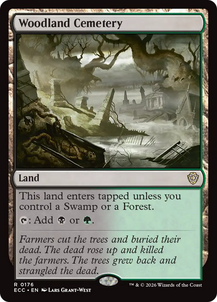 Woodland Cemetery [Lorwyn Eclipsed Commander] | Boutique FDB TCG