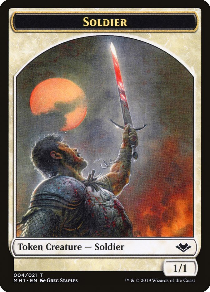 Soldier Token [Modern Horizons Tokens] | Boutique FDB TCG