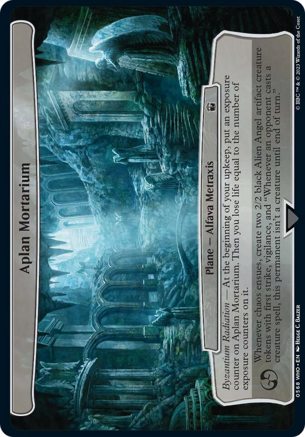 Aplan Mortarium [Doctor Who] | Boutique FDB TCG