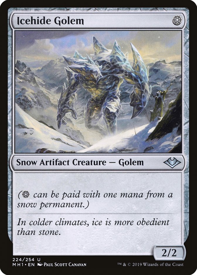 Icehide Golem [Modern Horizons] | Boutique FDB TCG