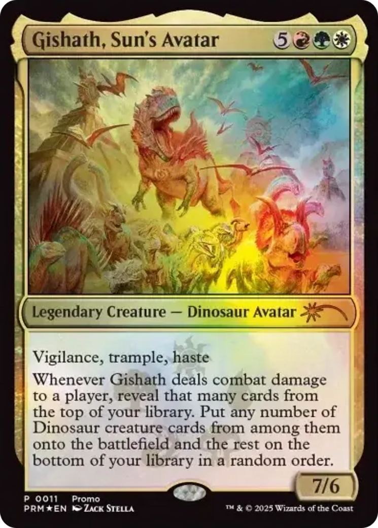 Gishath, Sun's Avatar [Media Promos] | Boutique FDB TCG