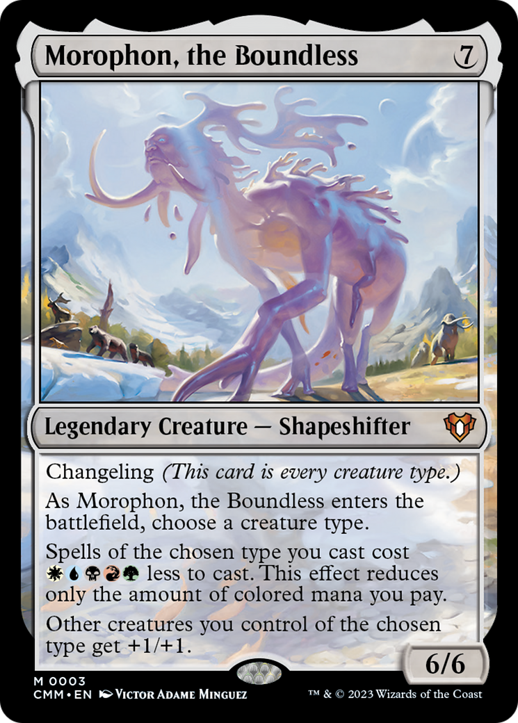 Morophon, the Boundless [Commander Masters] | Boutique FDB TCG