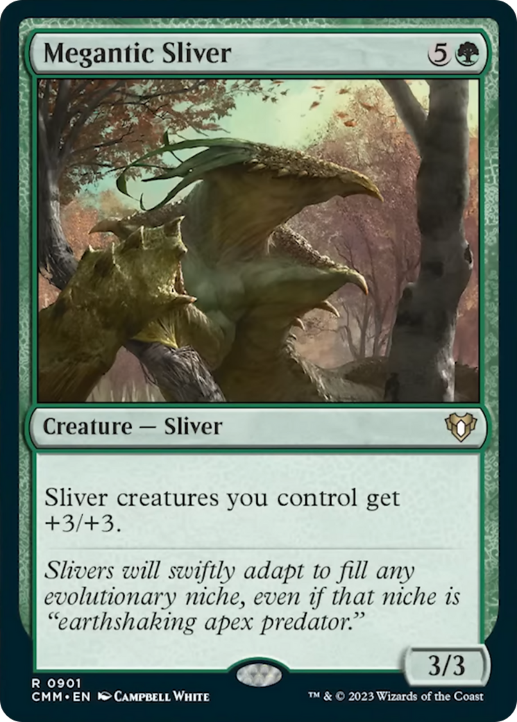 Megantic Sliver [Commander Masters] | Boutique FDB TCG