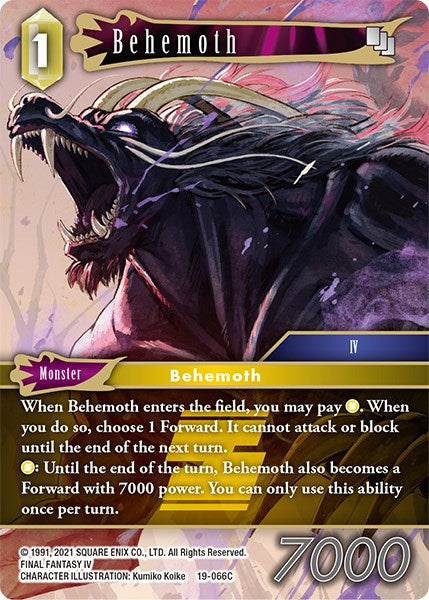 Behemoth [From Nightmares] | Boutique FDB TCG