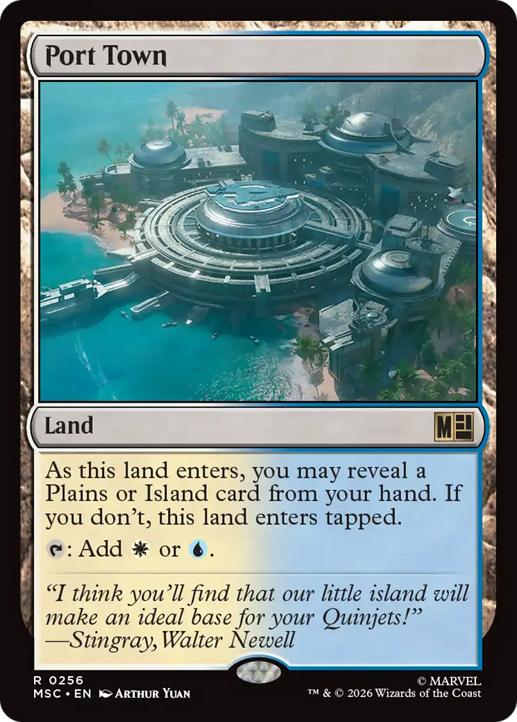 Port Town [Marvel Super Heroes Commander] | Boutique FDB TCG