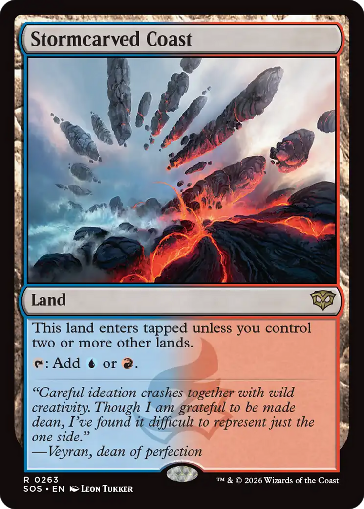 Stormcarved Coast [Secrets of Strixhaven] | Boutique FDB TCG