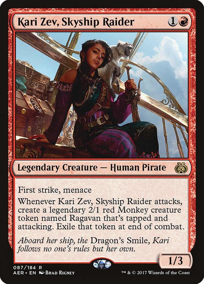 Kari Zev, Skyship Raider [Aether Revolt] | Boutique FDB TCG