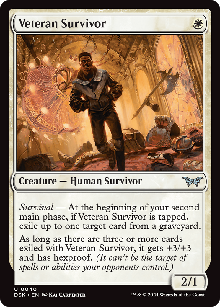 Veteran Survivor [Duskmourn: House of Horror] | Boutique FDB TCG