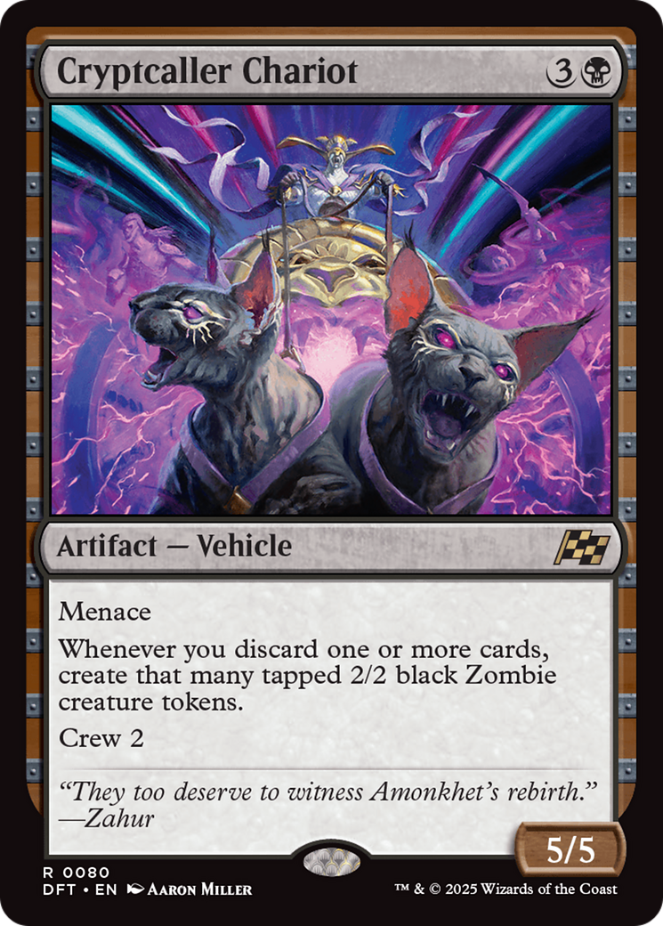 Cryptcaller Chariot [Aetherdrift] | Boutique FDB TCG
