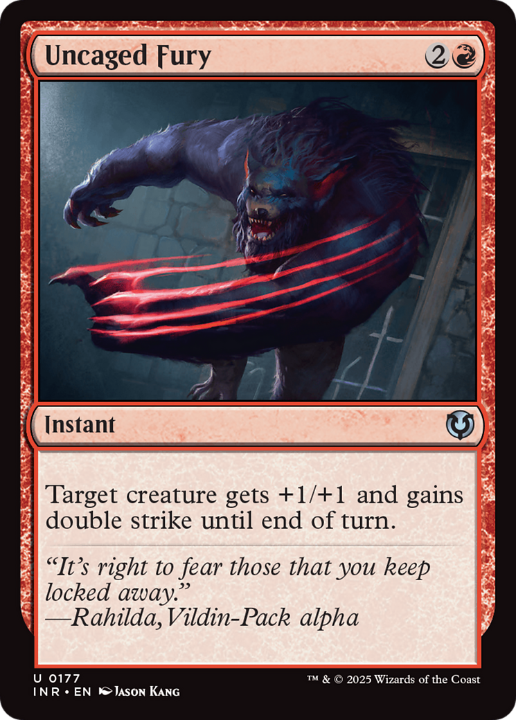 Uncaged Fury [Innistrad Remastered] | Boutique FDB TCG