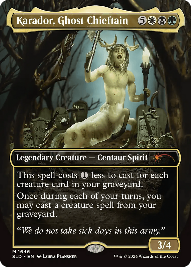 Karador, Ghost Chieftain [Secret Lair Drop Series] | Boutique FDB TCG