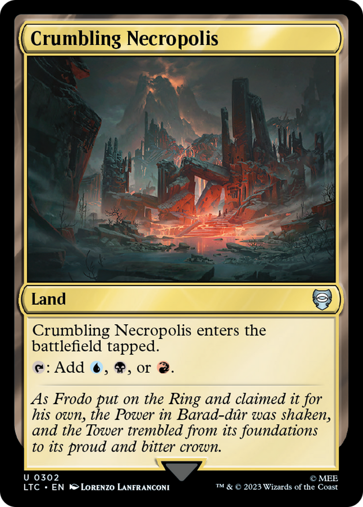 Crumbling Necropolis [The Lord of the Rings: Tales of Middle-Earth Commander] | Boutique FDB TCG