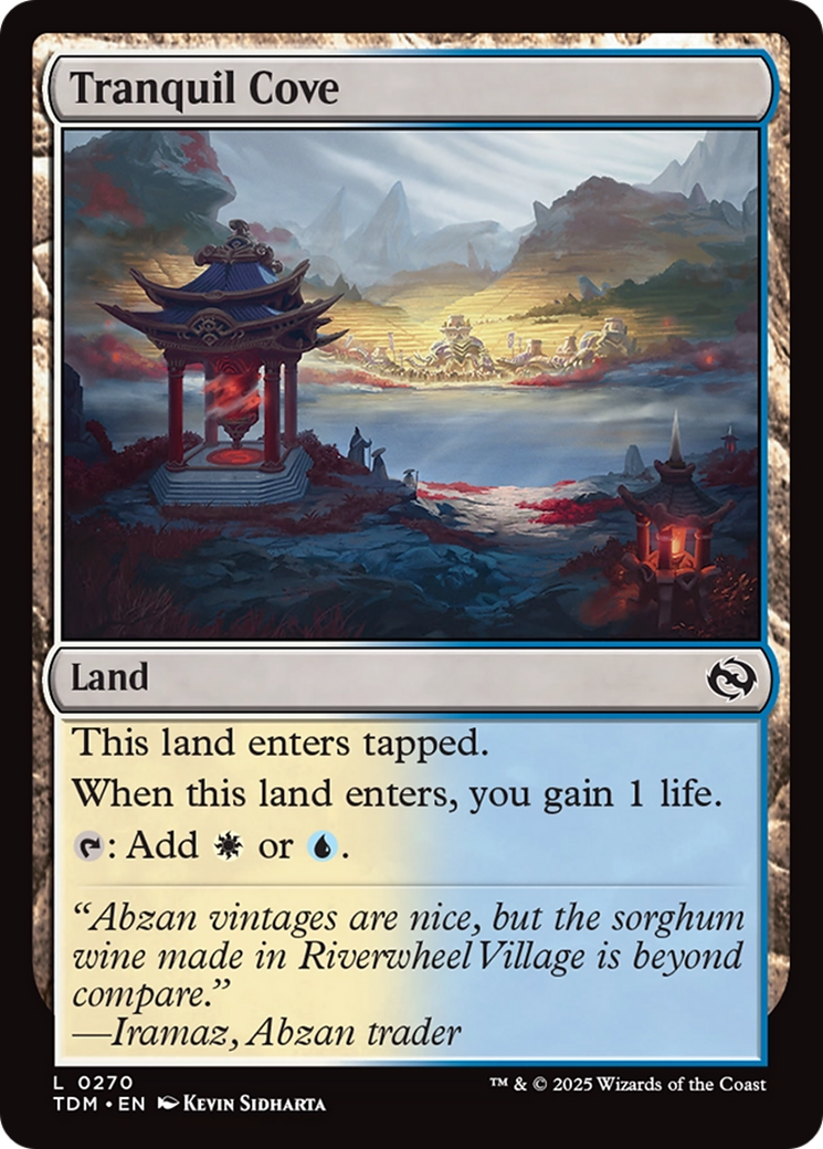 Tranquil Cove [Tarkir: Dragonstorm] | Boutique FDB TCG