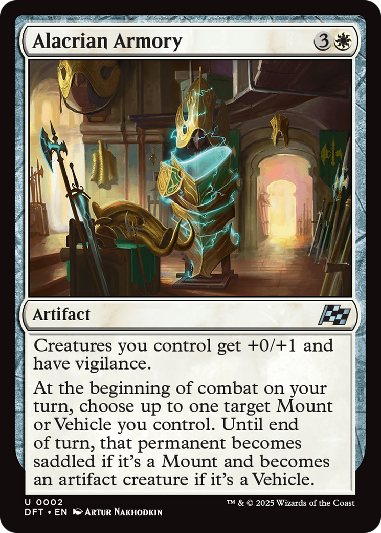 Alacrian Armory [Aetherdrift] | Boutique FDB TCG