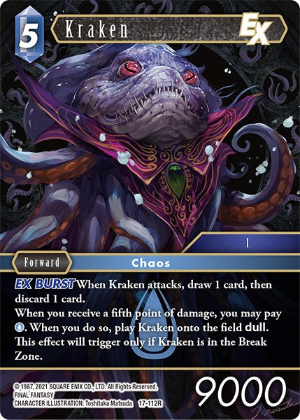 Kraken EX [Rebellion's Call] | Boutique FDB TCG