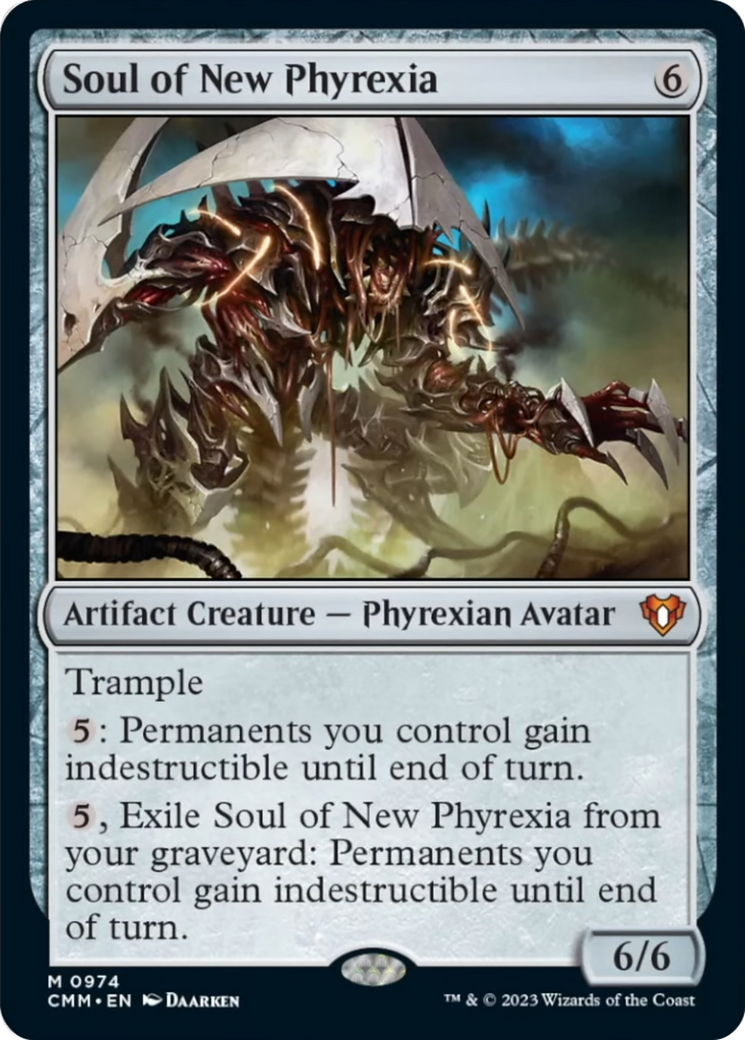 Soul of New Phyrexia [Commander Masters] | Boutique FDB TCG