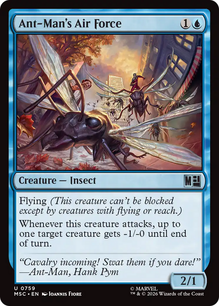 Ant-Man's Air Force [Marvel Super Heroes Commander] | Boutique FDB TCG