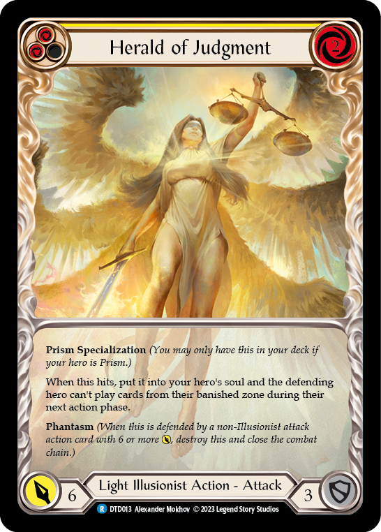 Herald of Judgment [DTD013] (Dusk Till Dawn) | Boutique FDB TCG