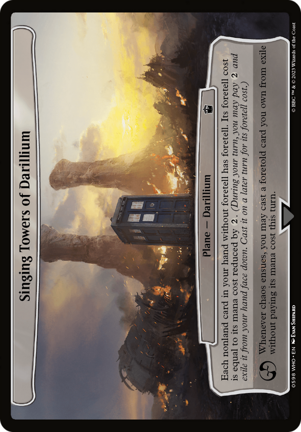 Singing Towers of Darillium [Doctor Who] | Boutique FDB TCG