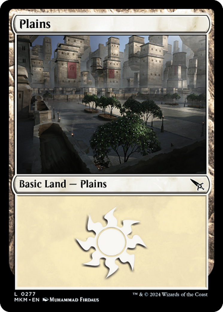 Plains (0277) [Murders at Karlov Manor] | Boutique FDB TCG