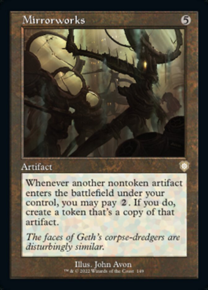Mirrorworks (Retro) [The Brothers' War Commander] | Boutique FDB TCG