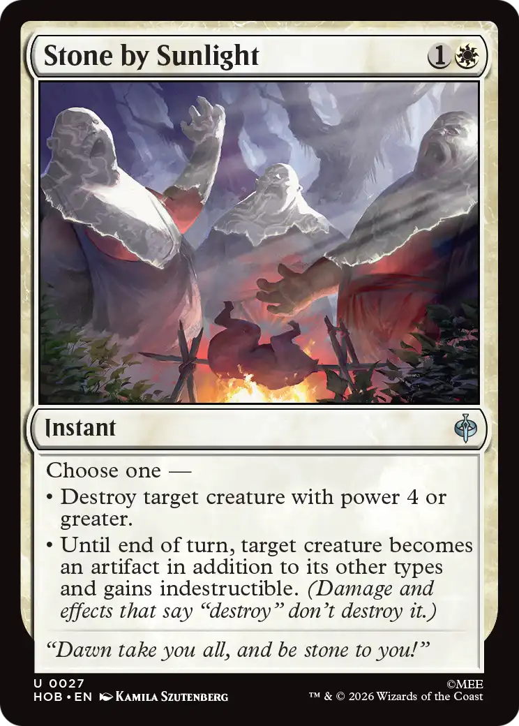 Stone by Sunlight [The Hobbit] | Boutique FDB TCG