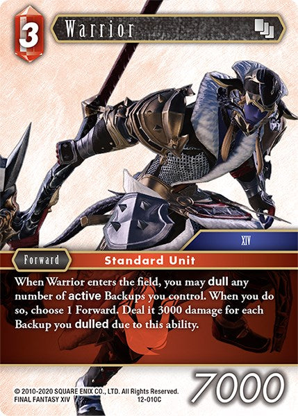 Warrior [Opus XII] | Boutique FDB TCG