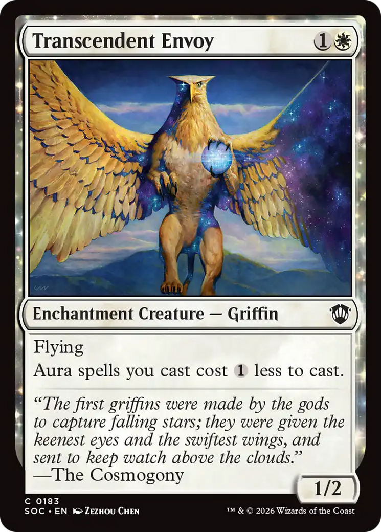 Transcendent Envoy [Secrets of Strixhaven Commander] | Boutique FDB TCG
