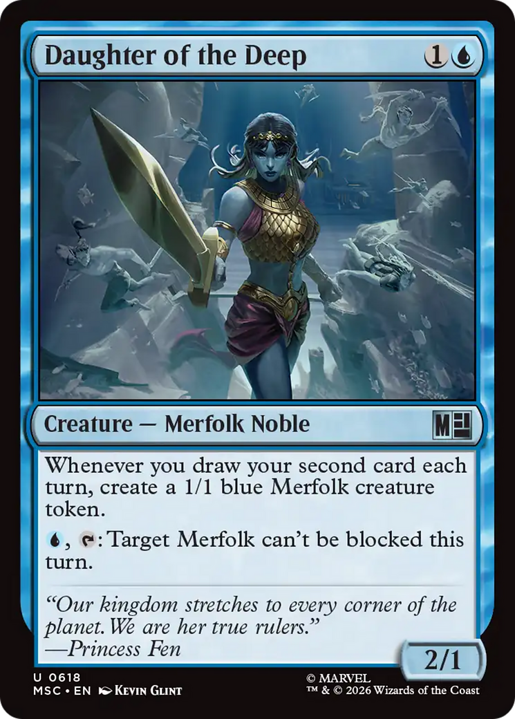Daughter of the Deep [Marvel Super Heroes Commander] | Boutique FDB TCG