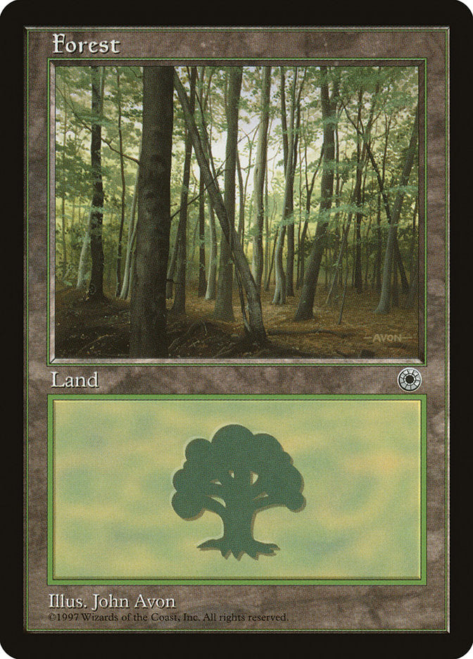 Forest (Brown Signature) [Portal] | Boutique FDB TCG