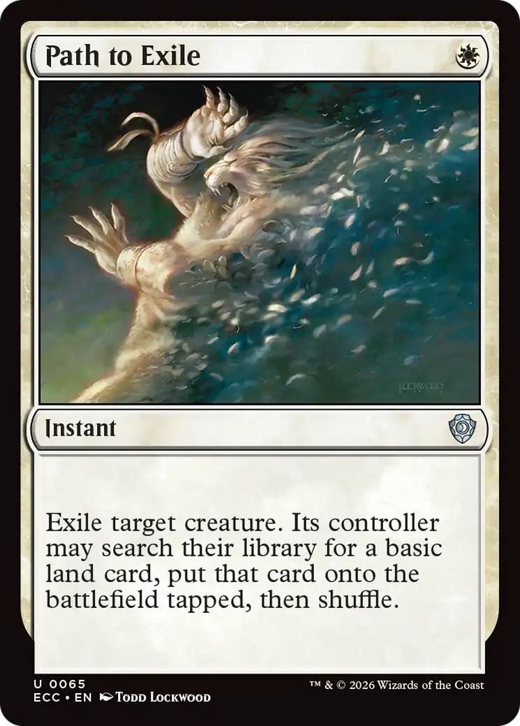 Path to Exile [Lorwyn Eclipsed Commander] | Boutique FDB TCG