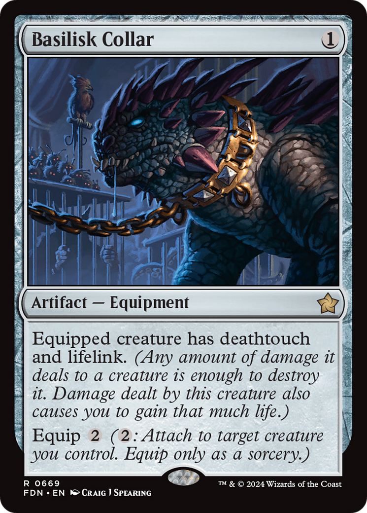 Basilisk Collar [Foundations] | Boutique FDB TCG