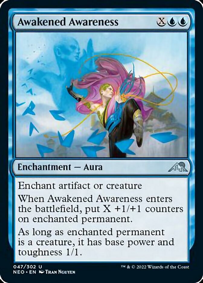 Awakened Awareness [Kamigawa: Neon Dynasty] | Boutique FDB TCG