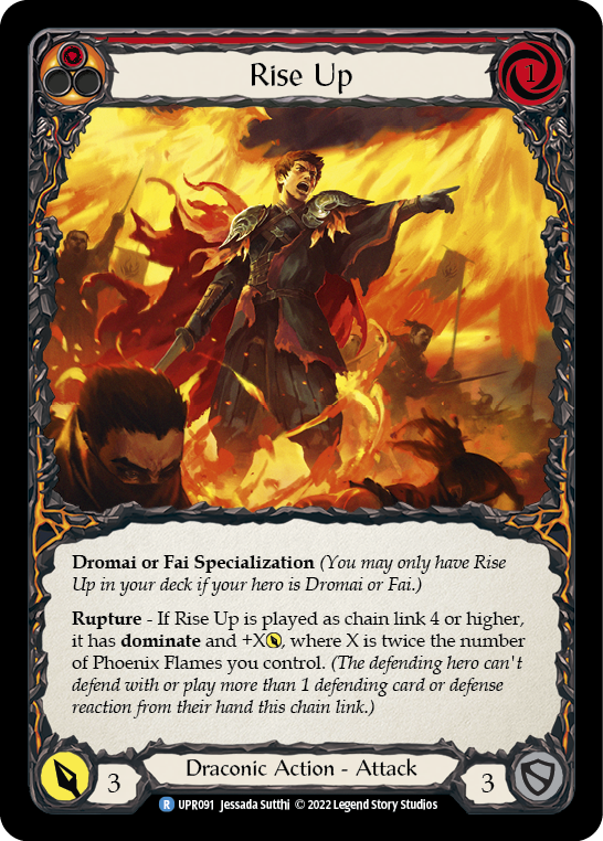 Rise Up [UPR091] (Uprising) | Boutique FDB TCG