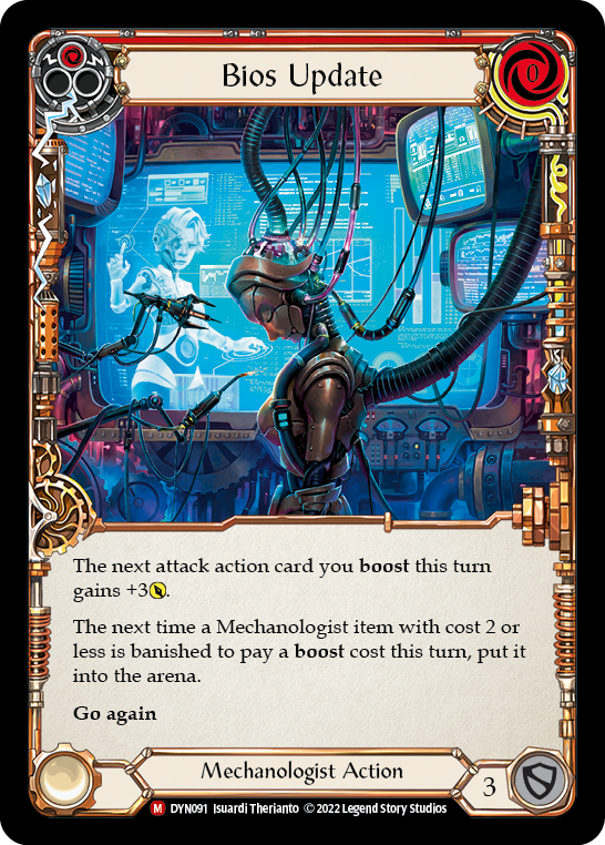 Bios Update [DYN091] (Dynasty)  Rainbow Foil | Boutique FDB TCG