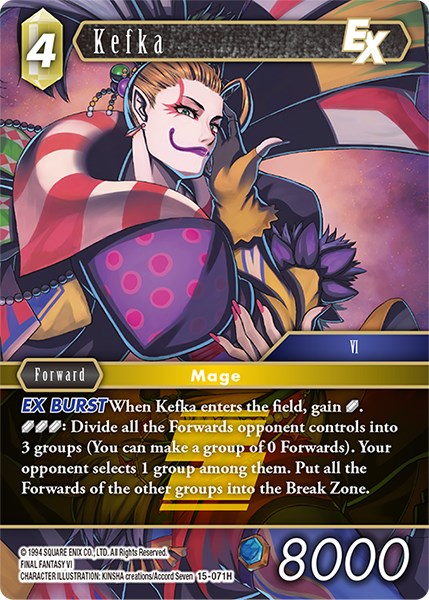 Kefka EX [Crystal Dominion] | Boutique FDB TCG