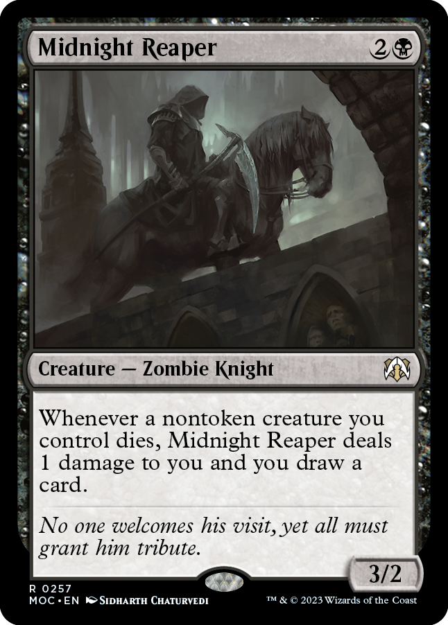 Midnight Reaper [March of the Machine Commander] | Boutique FDB TCG