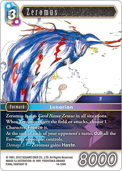 Zeromus [Opus XIV: Crystal Abyss] | Boutique FDB TCG